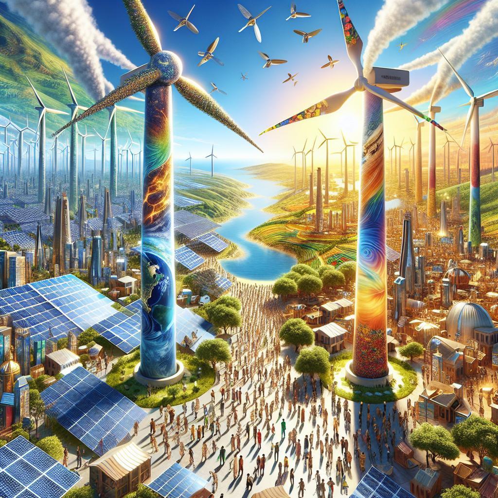 Solar- und Windkraft als tragende Säulen der Zukunft